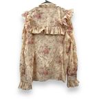 Selkie The Renaissance Girl Elizabeth Long Sleeve Ruffle Tie‎ Neck Top Sz 4X NEW Pink Photo 5