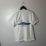 Gildan Irene Cleveland OH Yacht T Shirt Vintage Y2K Medium M White Graphic Tee Photo 12