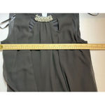 SL Fashions Sleeveless Party Dress Black With Pearl Accents Size 6 SLNY‎ Photo 8
