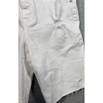 Buffalo David Bitton  Womens White Distressed‎ Mid Rise Bermuda Jean Shorts 8/29 Photo 3