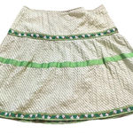 Heart soul Y2K Fairy Skirt Embroidered  100% Cotton Girl Juniors Size 9 Stripes Photo 0