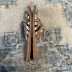 Ancient Greek Sandals Pink/Silver Metallic Slide Sandals Size 38/7.5 Silver Photo 4