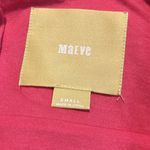 Maeve Anthropologie‎  Dress Size Small Coral Pink Short Sleeve Textured Shift Photo 1