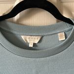 Ted Baker Women’s Powder Blue Oversized Puff Sleeve Sweatshirt Size 8 (3) Photo 4