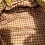 Jessica Simpson Snake Print Hobo Faux Python Handbag, Yellow & Brown Photo 6