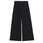 Theory NWT  Cargo Wide Leg Pant Black Fluid Lyocell Sz 10 $375‎ Photo 5