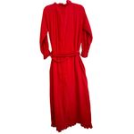 Rhode Resort Red Red Jagger Wrap Dress size L Size L Photo 12