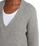 UGG 💕💕 Alva Deep V-Neck Sweater Gray Heather NWT Photo 9