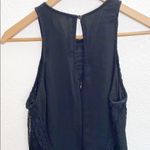 Coco + Jameson Black High Neck Flowy Mini Dress Size M Photo 9