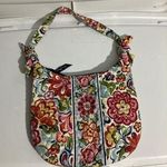 Vera Bradley Small Shoulder Bag, Hope Garden Floral Bows, Crossbody Travel Purse Photo 0