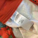 Loft  Womens Floral Bird Shorts Multi Mid Rise Cotton Blend Brick-red Blue 18 Photo 2