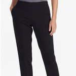 J.Crew  Slim Fit Pull-On Pants Womens 8 Black Cropped Corpcore Career Clean Girl Photo 0