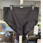 Lands' End High Waist Lined Swim Bottoms Women's UPF 50 Deep Sea Navy 16 New Blue Photo 2