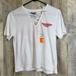Top Gun Maverick (Paramount Pictures) Fly Girl Short Sleeve White T Photo 0