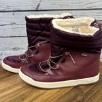 Keds Women's Burgundy Winter & Rain Boots 7.5 with White Soles Photo 0
