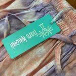 Tiare Hawaii NWT  Tie-Dye Split Leg Drawstring Pants Size Small Photo 2