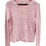 Arizona Jeans  Pink Fuzzy Teddy Knit Sweater Photo 8