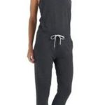 Vuori  Lux Racerback Charcoal Gray Jumpsuit Large One Piece Photo 3