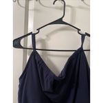 Aqua Green  Women's Blue Swimsuit Shorts Romper Pockets Size L Blue Photo 3