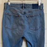 Abercrombie & Fitch Abercrombie Fitch TheSkinny HighRise Jeans Distressed Hem Curve Love Blue 29 EUC Photo 9