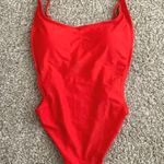 Sunny Co Clothing Red One Piece Bathing Suit Photo 0