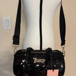 Juicy Couture NWT  Black Bling Queen Of Everything Crossbody Purse Sequins $79 Photo 0