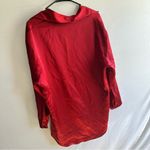 Victoria's Secret  Red Satin Blouse Photo 6