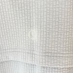 Lululemon Textured Long-Sleeve Polo Shirt Starch Blue White Athleisure Preppy Photo 8