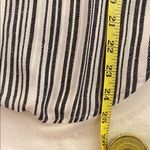 Who What Wear Black and White Striped Tank Top Photo 11