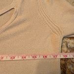 Free People Cream Crisscross Long Sleeve Sweater Dress Tunic Top S Small Linen Photo 5