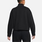 Nike Sportswear Tech Fleece Turtleneck Sweatshirt Black Oversized Fit Cropped Photo 1