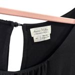 Anthropologie Meadow Rue Black Stretchy Wide Leg Jumpsuit Size XL Photo 6