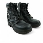 Harley Davidson Harley-Davidson Boots Womens 8M Jocelyn 5.5-In Black Leather Motorcycle D83775 Photo 1