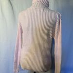 Tommy Hilfiger  Light Pink Ribbed Turtleneck Sweater blouse Photo 3