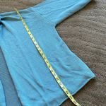 DemyLee New York 100% cotton beautiful beach oversized knit cardigan sea blue Photo 4