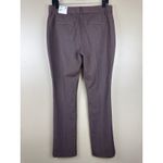 EXPRESS Columnist Women’s pants size 10L NWT Mid-rise Barely Boot Burgundy Plum Photo 3