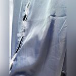 Daily Drills  Satin Coblat Blue Button Top Photo 3