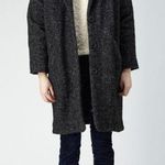 Kenzo Speckled Wool Topcoat Black Size M Photo 0