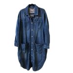 Anthropologie  denim duster coat dress by Pilcro sz Small Photo 1