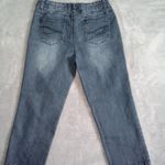 Relativity womans ‎ blue denim jean capri size 10 Photo 1