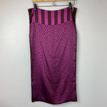 Givenchy Purple Brown Monogram Silk Scarf Shawl Large Photo 5