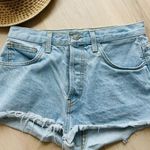 Brandy Melville Cut Off Denim Jean Shorts Size 28 Waist Light Wash John Galt Summer beach Photo 0