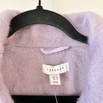 Topshop Ovoid Sleeve Belted Shacket Peacoat in Lilac Size 10 NWT Photo 6