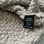 POL  Kiss Me Down Popcorn Knit Sweater, Tan and Red, Sz S Photo 15