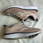 Vionic  Ayse Leather Textile Women's Pale Blush Lace Up Sneakers pink/Gray Sz 8 Photo 8