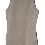 Good American Angled Rib High Neck Bodysuit in Mink001 2 Medium New Womens Tank Photo 7