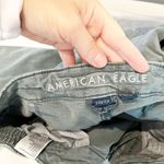 American Eagle  High Rise Straight Leg Cargo Pants Green 4 Photo 2