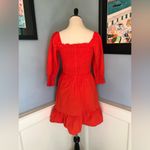 NWT Orange Smocked Knee Photo 4