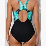Women One Piece Athletic Lap Swimming Competition Racing Swimsuit Multiple Size XL Photo 1
