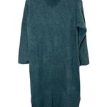 Uniqlo Dark Green Long Sleeve Sweater Dress Size S NWT Photo 0